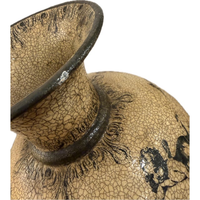 Wood Pair of Theodore Alexander Vases For Sale - Image 7 of 12