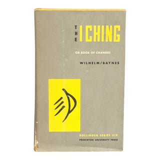 The I Ching Vintage Chinese Book Decor For Sale