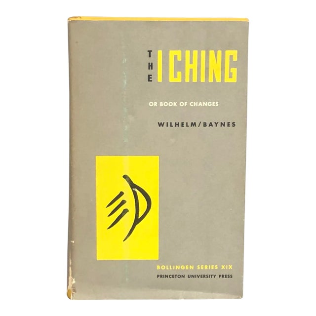 The I Ching Vintage Chinese Book Decor For Sale
