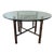 McGuire Organic Modern Bamboo Rattan Round Dining Table For Sale