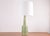 Mid-Century Modern Danish Green Glaze Ceramic Table Lamp with Shade from Palshus, 1960s For Sale - Image 13 of 13