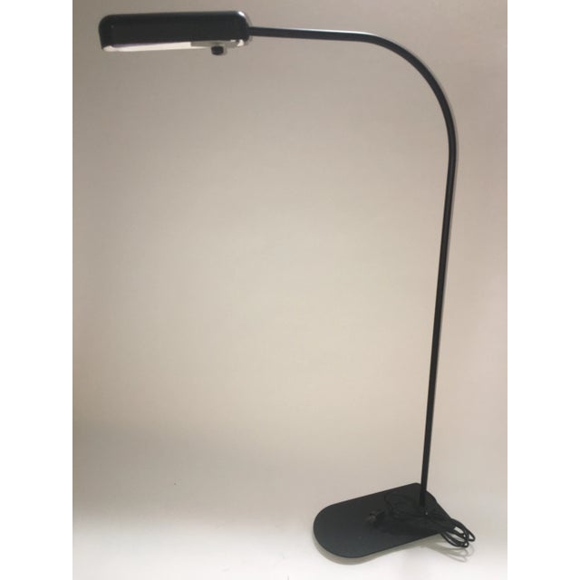 Ron Rezek 1980s Ron Rezek Black Postmodern 38" Floor Lamps - Set of 3 For Sale - Image 4 of 12