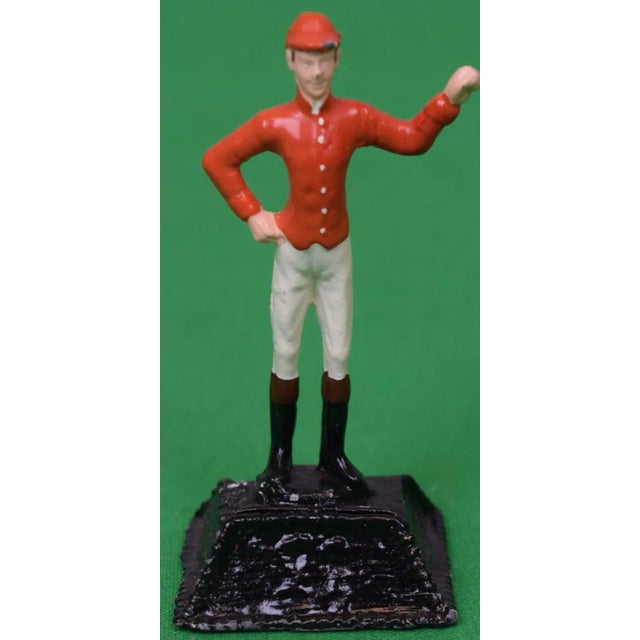 Set of Eight "21" Club Jockey Place Card Holders For Sale - Image 10 of 11