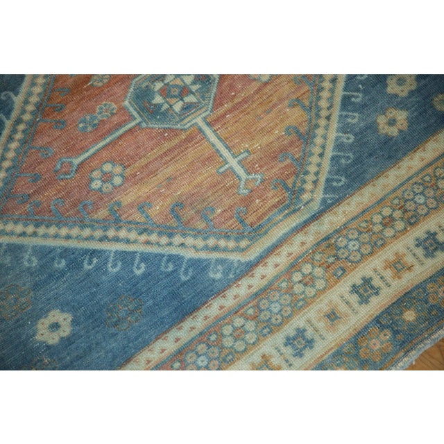 1950s Vintage Caucasian Pomegranate Medallion Wool Carpet For Sale - Image 10 of 10