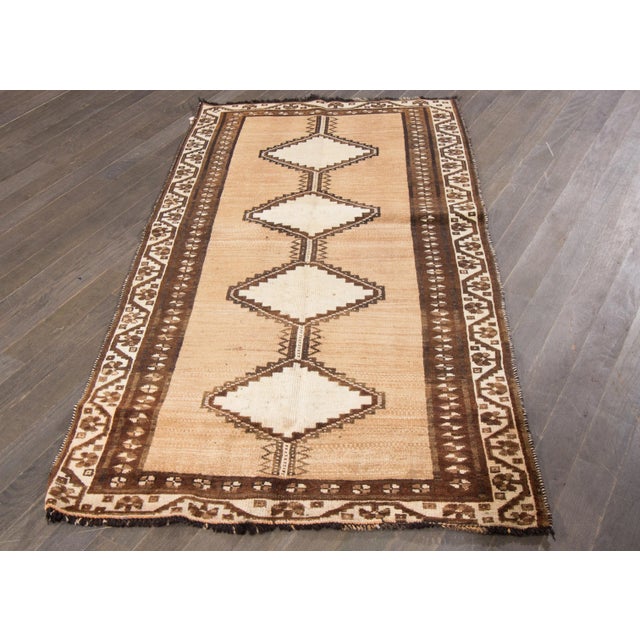 Vintage Persian Shiraz Rug, 3'4" X 6'5" For Sale - Image 4 of 8