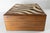 Wood Mid-Century French or American Walnut and Zebra Humidor Box For Sale - Image 7 of 17