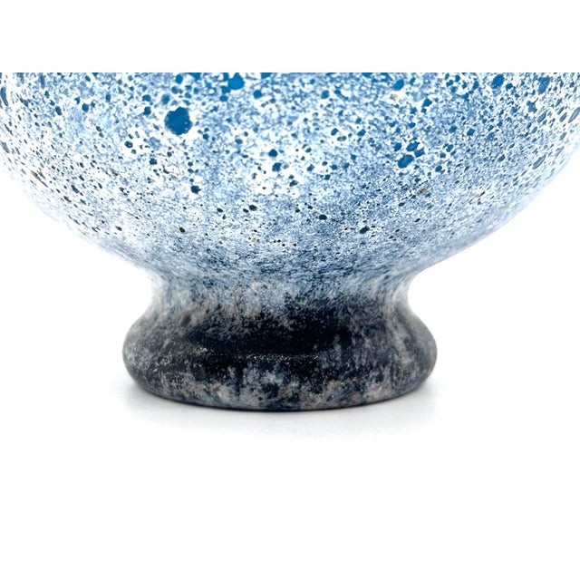Large Etruscan Style A Scavo Murano Glass Amphora Vase, 1960s For Sale - Image 16 of 18
