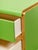 Mid-Century Modern Low Profile 1970’s Kelly Green and Brass Nightstands For Sale - Image 3 of 8