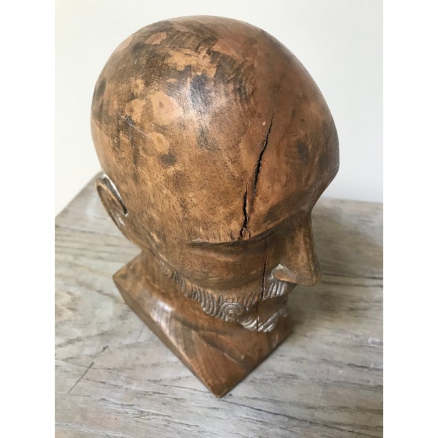 Late 20th Century Xander Wood Bust Figure For Sale In Minneapolis - Image 6 of 7