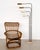 Elegant and sculptural Mid-century floor lamp manufactured by Goffredo Reggiani, Italy, in the 1960s. Featuring four...
