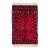 Vintage Swedish Rya Wool Rug in Crimson Design by Rug & Kilim, 1950-1959 For Sale