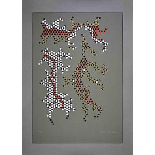 Mario Padovan, Precious Reflections, Screen Print, 1970s For Sale