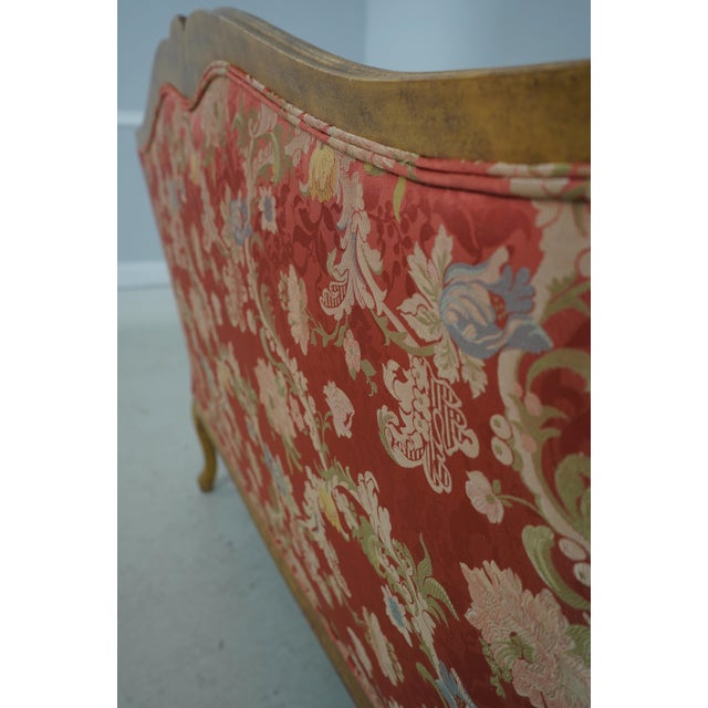 Meyer Gunther Louis XVI Giltwood Settee Loveseat For Sale - Image 13 of 18