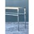 Mid-Century Modern Vintage Chrome and Glass Console Table For Sale - Image 3 of 12
