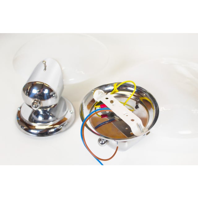Murano Glass Wall Lamps from Kaiser Leuchten, 1970s, Set of 2 For Sale - Image 4 of 7