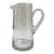 Large Vintage Mid-Century Hand-Blown Glass Pitcher For Sale