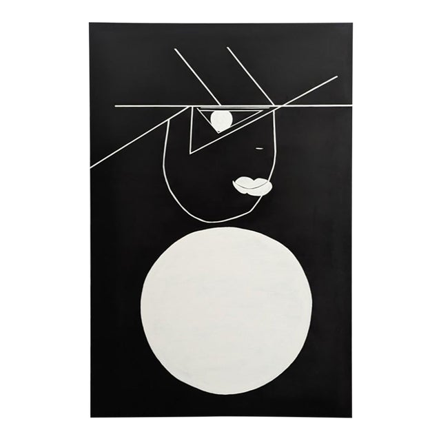 "Energy" Acrylic on Linen Canvas by Susan Yin For Sale