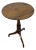 Antique English Elm Tilt Topped Table For Sale