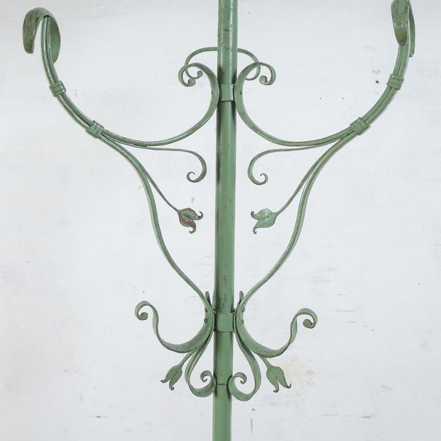 20th Century Painted Metal Coat Rack For Sale - Image 4 of 18
