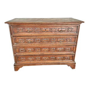 Antique 18th Century Four Drawer Dresser