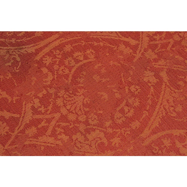 Vintage Carved Mahogany Triple Back Settee Bench For Sale - Image 12 of 15