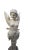 Italian Hand-Carved Marble Allegorical Winged Figure, 1980 For Sale - Image 6 of 7