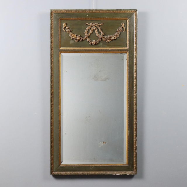 Neoclassical Style Italian Mirror in Wood, 1900s For Sale - Image 10 of 10