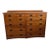 Cedar Lined Mission Oak Chest Dresser & Mirror For Sale