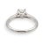 Tiffany & Co. .54 Ct Lucida Cut Diamond Engagement Ring G-H, Vvs2-Vs1 Igi Cert, Size 4.5 For Sale In New York - Image 6 of 12