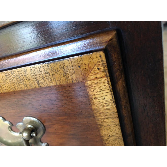 Wood Rare 1950s Vintage Columbia Manufacturing Co. Chairside Chest For Sale - Image 7 of 13