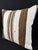 Turkish Hemp Pillow Cushion Natural Beige Brown Pillow Cushion Cover 24x24 For Sale - Image 4 of 4