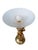 Venetian Style Floor Lamp with Cherub in Wood and Opaline Glass, 1920s For Sale - Image 6 of 8