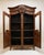French Louis XV Revival Carved Oak Display Armoire For Sale - Image 11 of 11