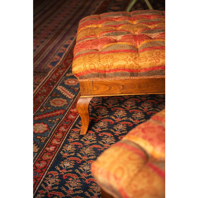 Ottomans, 19th Century, Set of 2 For Sale - Image 4 of 5