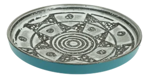 Large Mid-Century Grey and Brown Glazed Ceramic No. 1075-31 Ankara Bowl from Carstens Tönnieshof, 1960s