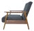 Vintage Convertible Sleeping Armchair by Valerija Ema Cukermanienė for Vilniaus Baldų Kombinatas, 1960s For Sale