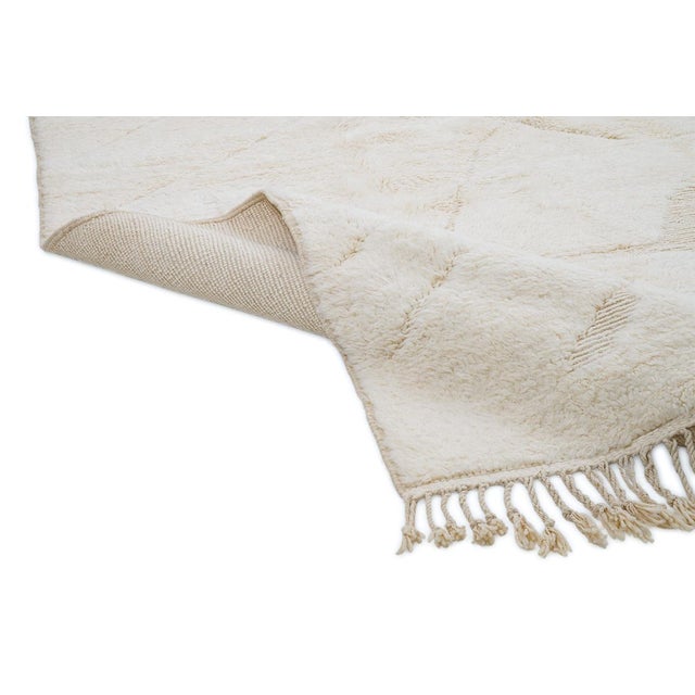 Hand-Knotted Wool Rug by Azele Studio For Sale - Image 6 of 12