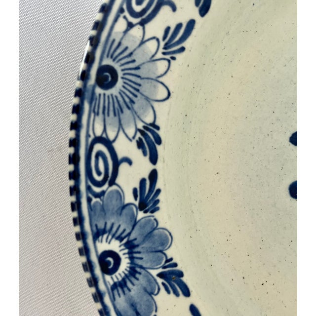 Delft Antique Delft Holland Hand Painted Bowls - Set of 3 For Sale - Image 4 of 11