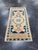 Peach Turkish Mini Rug Oriental Hand Knotted Vintage Rug 1'9" x 3'6" #17465 For Sale - Image 8 of 8