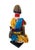 Vintage African Beaded Namji Twin Fertility Dolls Cameroon 12" H W/Wood Stand For Sale In New York - Image 6 of 9