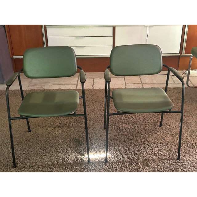 Armchairs Coraline Model b Eugen Schmidt for Airborn, 1960, Set of 2 For Sale - Image 11 of 11