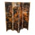 Vintage Chinese Chinoiserie 4-Panel Room Divider / Screen For Sale