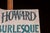 Mid-Century Modern Vintage Old Howard (Boston) Painted Wooden Directional Sign For Sale - Image 3 of 8
