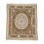 Neutral Tan Tashkent Suzani Wall Tapestry 4'5'' X 4'10'' For Sale - Image 9 of 18