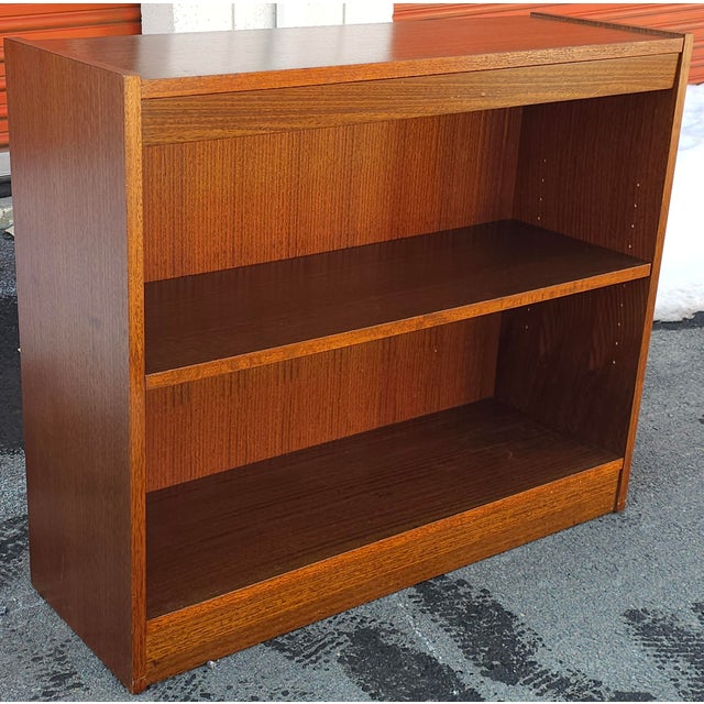 Late 20th Century Late 20th Century Danish Modern Low Bookshelf For Sale - Image 5 of 11