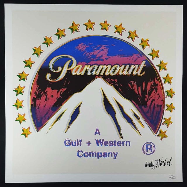 After Andy Warhol, Paramount, Limited Edition Lithograph For Sale - Image 7 of 7