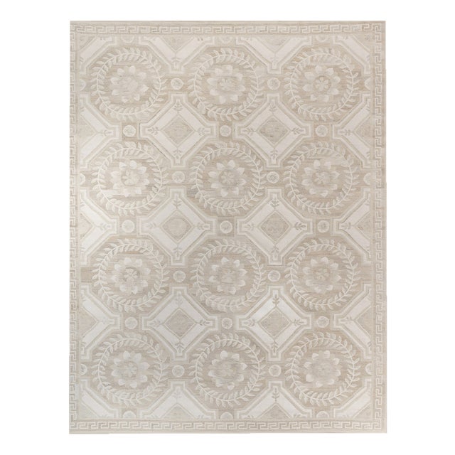 Chinese Aubusson Rug by DSV Carpets For Sale