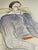 David Hockney, Dessins Et Gravures Exhibition Poster, Imp. Dermont-Paris, Printed in France For Sale - Image 11 of 11