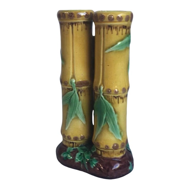 Minton Majolica Posy Vase, Circa 1875 For Sale