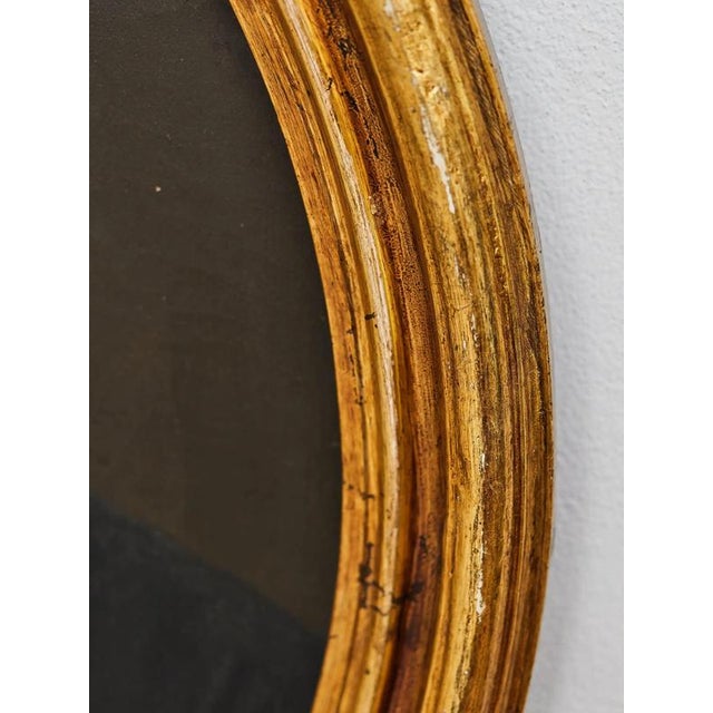Unknon Artist, Man and Woman Portraits, Oil on Canvas, Framed, Set of 2 For Sale - Image 13 of 18